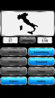 Welt Geographie - Quiz-Spiel screenshot 4