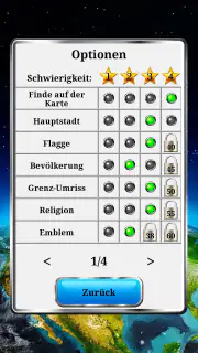 Welt Geographie - Quiz-Spiel screenshot 6