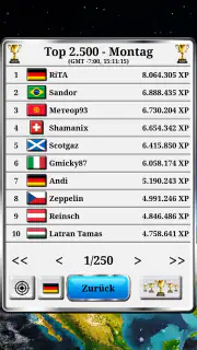 Welt Geographie - Quiz-Spiel screenshot 8
