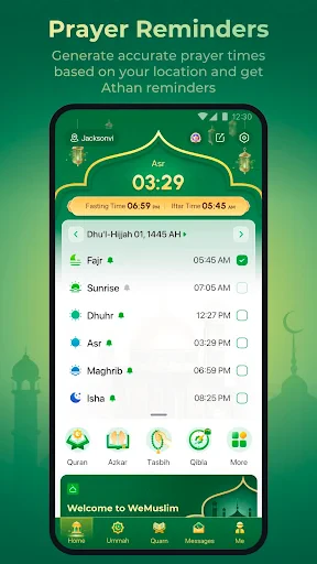 WeMuslim: Athan, Qibla&Quran screenshot