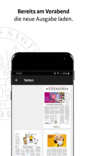 WESER-KURIER E-Paper screenshot 2