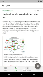 Westfalen-Blatt News screenshot 5
