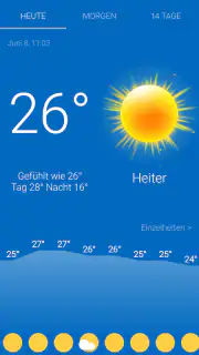 Wetter Deutschland screenshot 1