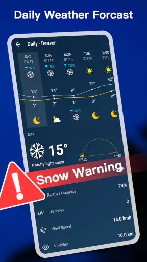 Wetter - Genaue Wetter-App screenshot