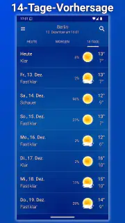 Wetter: Heiterer Himmel screenshot 5