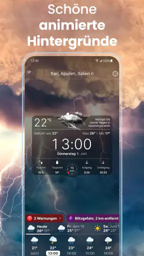 Wetter live screenshot
