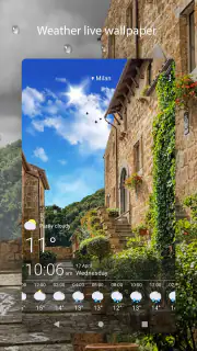 Wetter Live Wallpaper screenshot 6