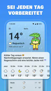 WetterFrosch: Wettervorhersage screenshot 2