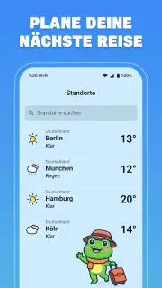 WetterFrosch: Wettervorhersage screenshot 3