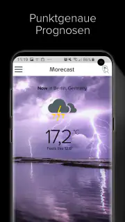Wetter & Radar - Morecast screenshot 1