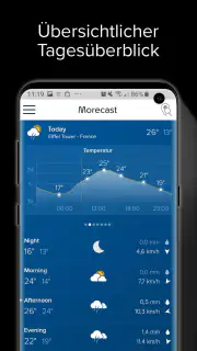 Wetter & Radar - Morecast screenshot 3