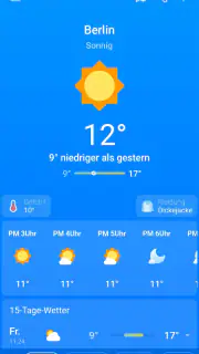 Wetter & Regen - Weather Sky screenshot 1