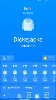 Wetter & Regen - Weather Sky screenshot 3