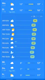 Wetter & Regen - Weather Sky screenshot 7