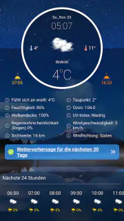 Wetter - Wetter in Echtzeit screenshot 1