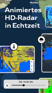 Wetterradar und Wetter-Live screenshot 2