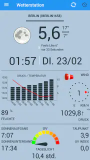 Wetterstation screenshot 1