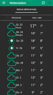 Wetterstation screenshot 7