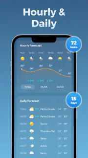 Wettervorhersage screenshot 2