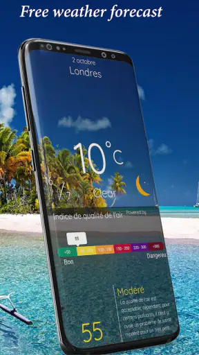 Wettervorhersage screenshot