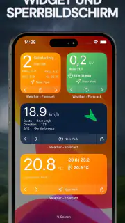 Wetterwarnung: UV•Wind•Widget screenshot 3