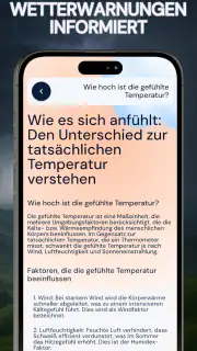 Wetterwarnung: UV•Wind•Widget screenshot 7
