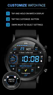 WFP 129 Military watch face screenshot 4