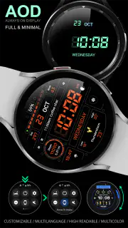 WFP 129 Military watch face screenshot 5