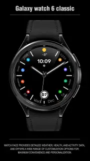 WFP 305 Butterfly watch face screenshot 6