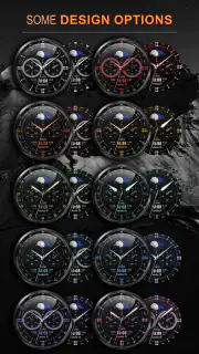 WFP 309 Elegant watch face screenshot 2