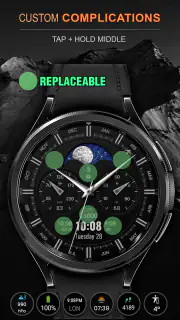 WFP 309 Elegant watch face screenshot 4