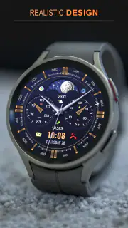WFP 309 Elegant watch face screenshot 7