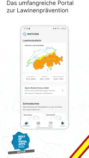 White Risk - SLF Lawinen-App screenshot 1