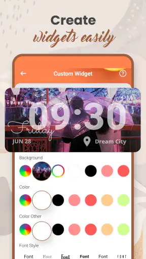 Widget 2025 - Esthetic Widgets screenshot