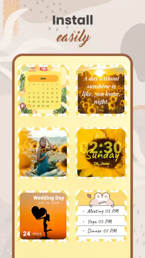 Widget 2025 - Esthetic Widgets screenshot
