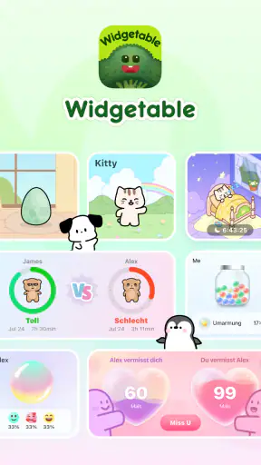 Widgetable: Beste & Paare screenshot