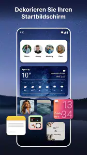 Widgets OS 17: Farbige Widgets screenshot 1