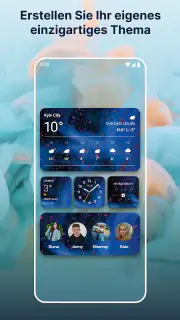 Widgets OS 17: Farbige Widgets screenshot 4