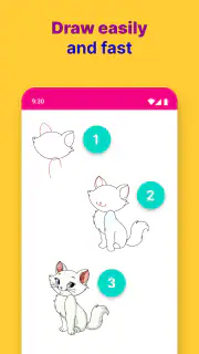 Wie man zeichnet : Zeichen-App screenshot 5