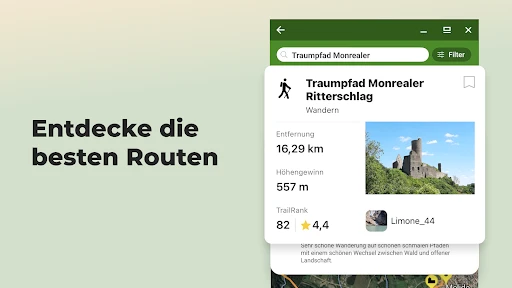 Wikiloc - Trails der Welt screenshot