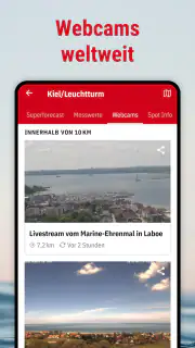 Windfinder: Wind & Wetterradar screenshot 8