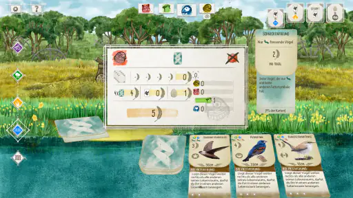 Wingspan (Flügelschlag) screenshot