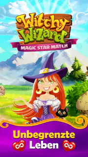 Witchy Wizard Match 3 Puzzle screenshot 1