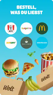 Wolt: Essen, Shopping & mehr screenshot 1