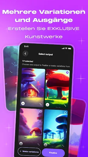 WOMBO Dream: KI-Kunstgenerator screenshot