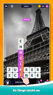 Word Surf - Ein Wortspiel screenshot 1