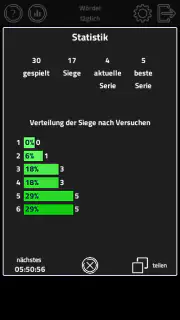 Wördel - tägliches Wortspiel screenshot 4
