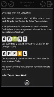 Wördel - tägliches Wortspiel screenshot 8