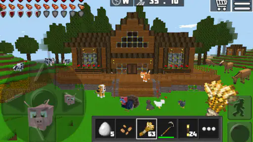 WorldCraft: Block Craft Spiele screenshot 2