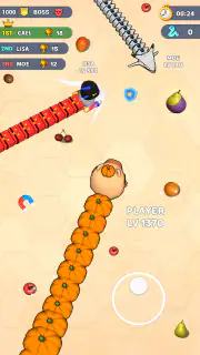 Worms .io Hungry Game screenshot 7